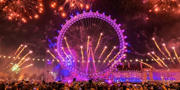 London New Year Fireworks London New Year Eve Fireworks
