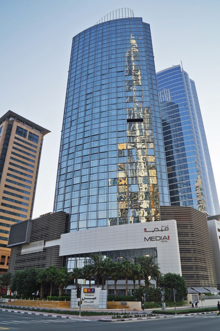 Media One Hotel seating plan