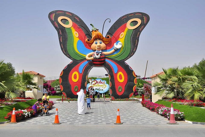 Dubai Butterfly Garden seating plan