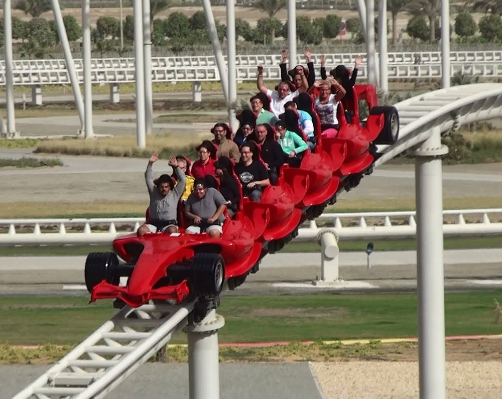 Ferrari World seating plan