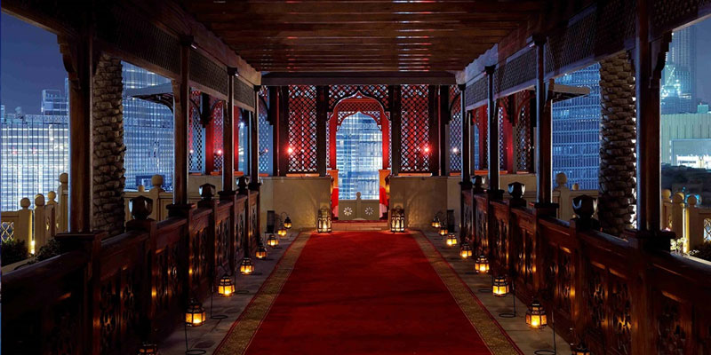 Viewing Deck, 4th Floor, The Palace Hotel, Down Town seating plan