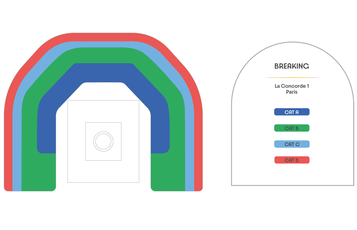 La Concorde   Breaking seating plan