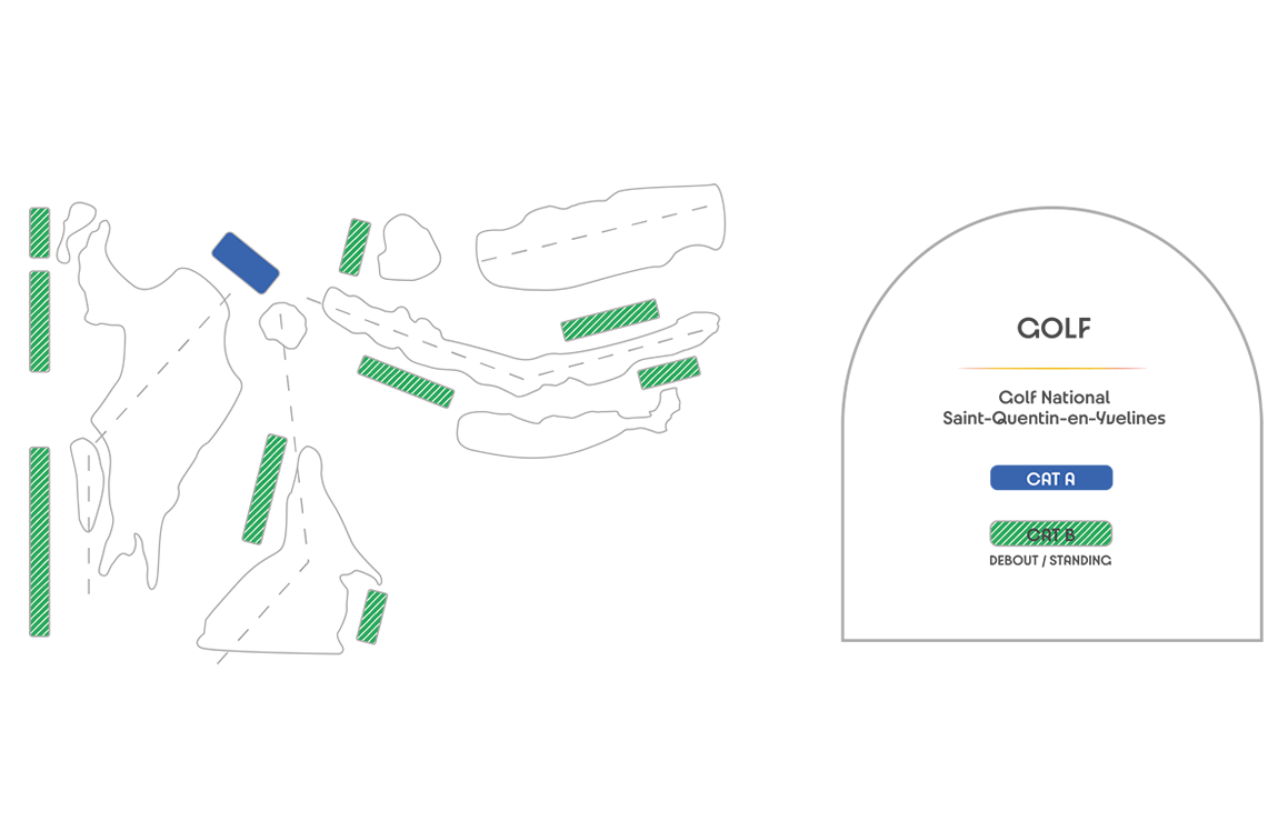 Golf National seating plan