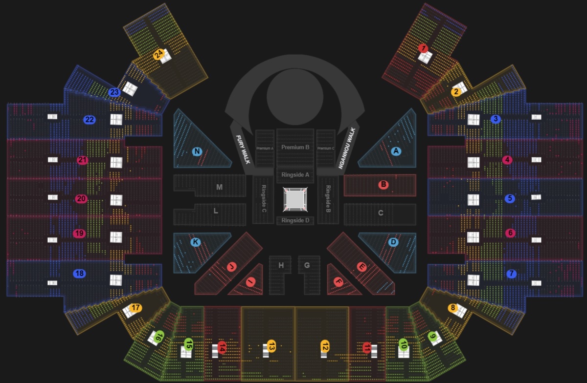 Boulevard Hall (TBC) seating plan Boulevard Hall (TBC) seating plan