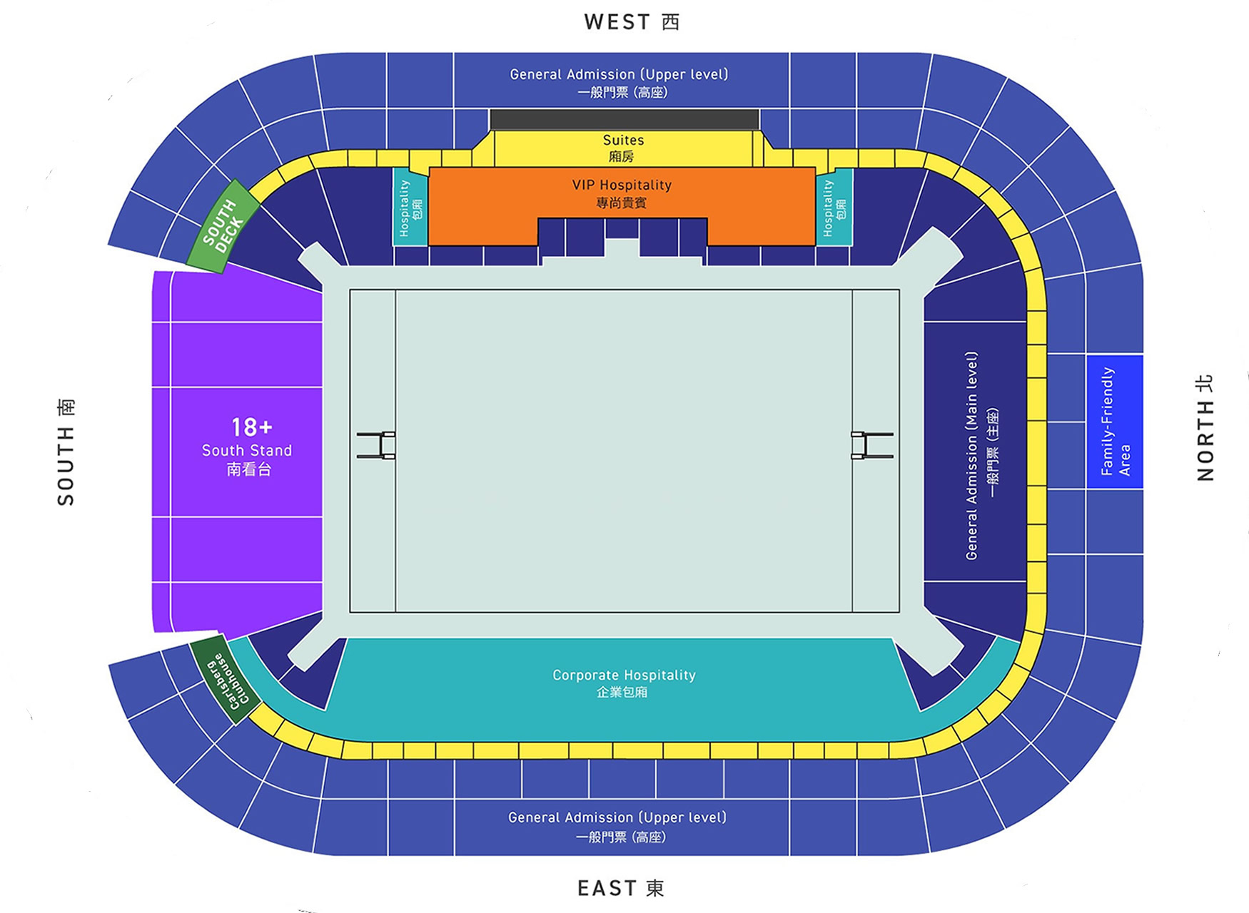 Kai Tak Sports Park seating plan Kai Tak Sports Park seating plan