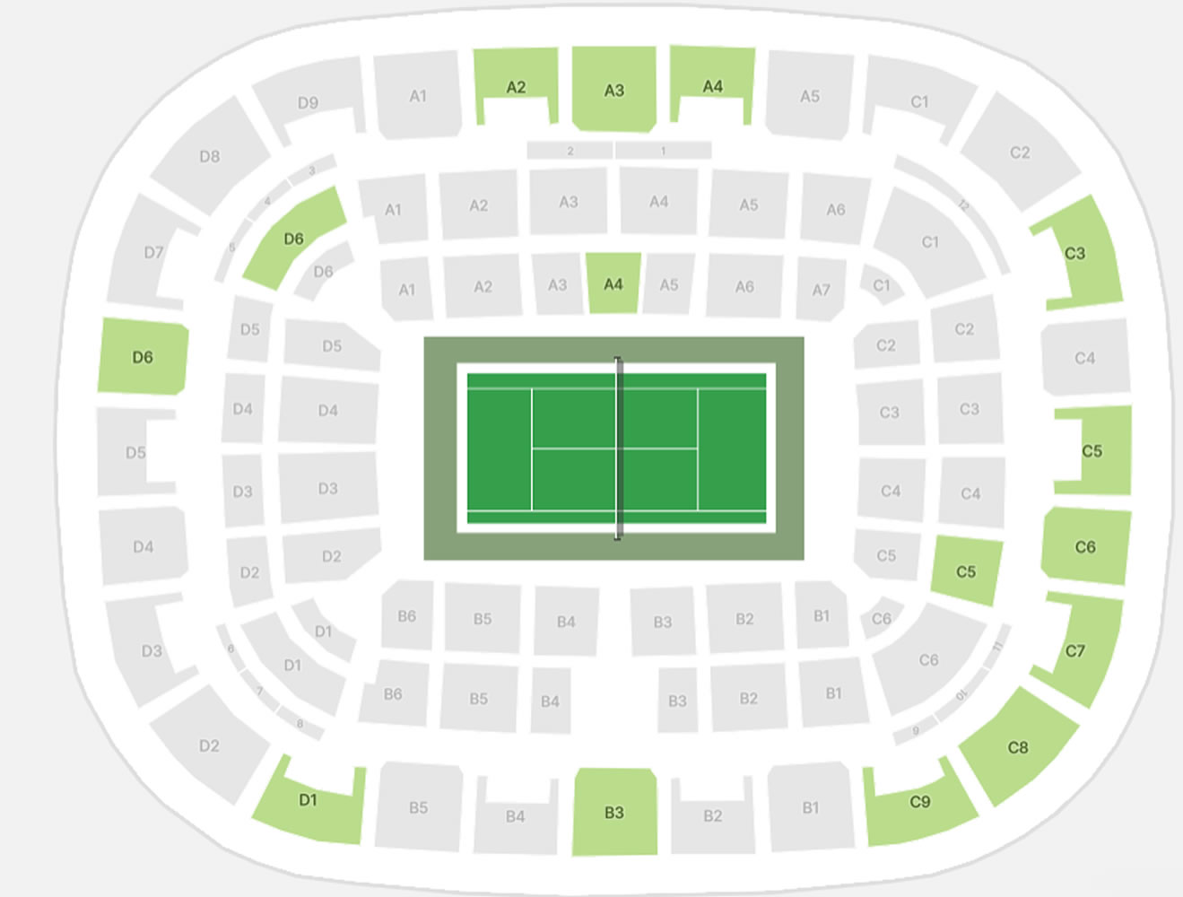 Palacio de Deportes Jose Maria Martin Carpena seating plan