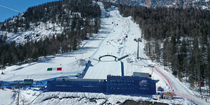 Tofane Alpine Skiing Centre seating plan Tofane Alpine Skiing Centre seating plan