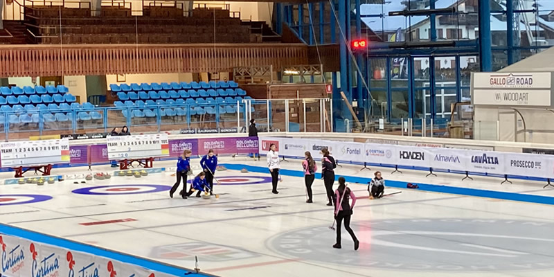 Cortina Curling Olympic Stadium seating plan Cortina Curling Olympic Stadium seating plan