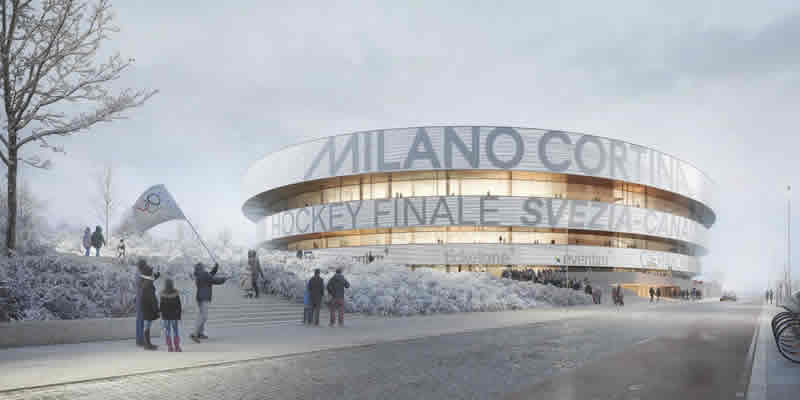 Milano Ice Skating Arena seating plan Milano Ice Skating Arena seating plan
