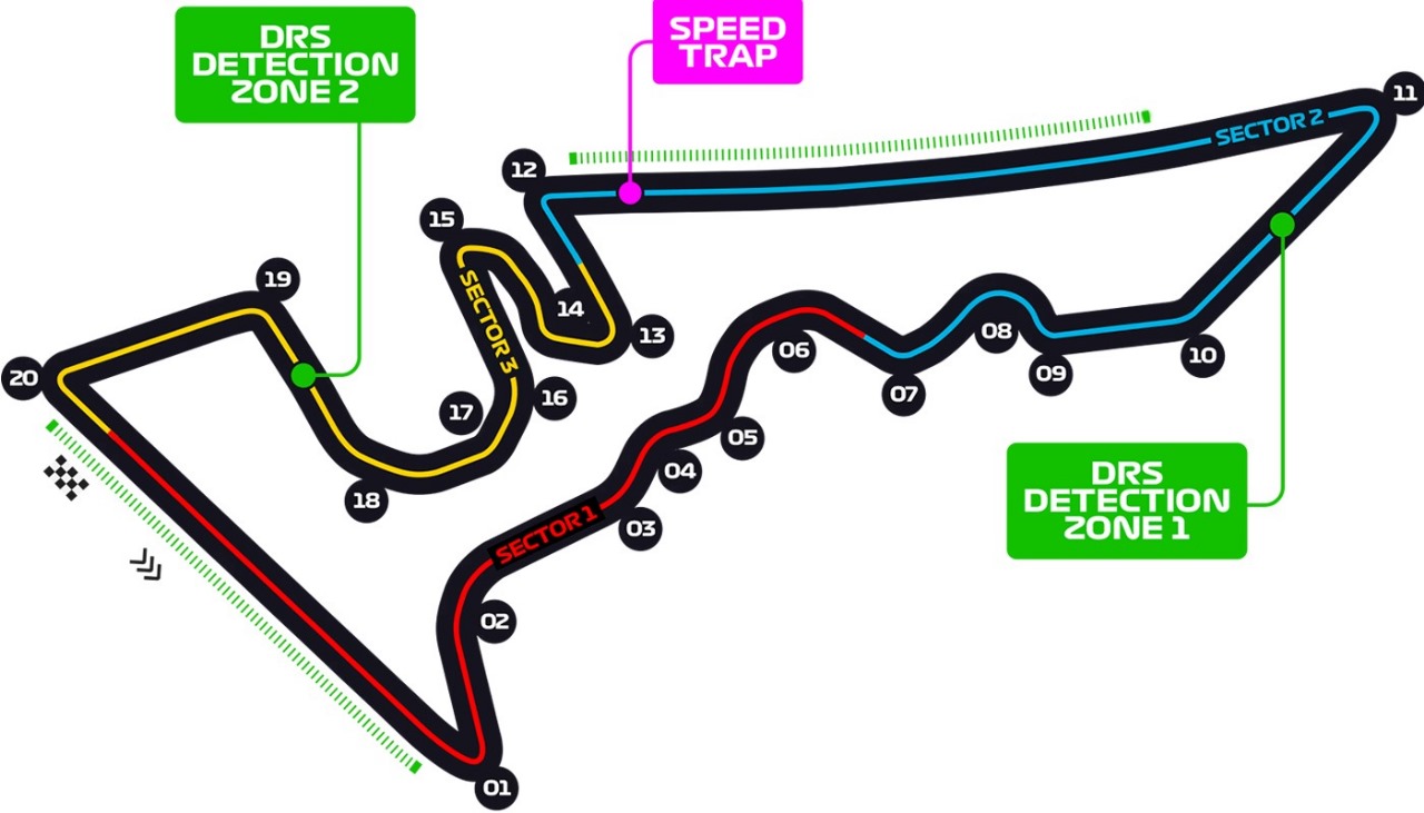 Circuit of the Americas seating plan