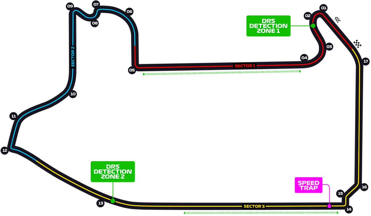 Las Vegas Street Circuit seating plan Las Vegas Street Circuit seating plan